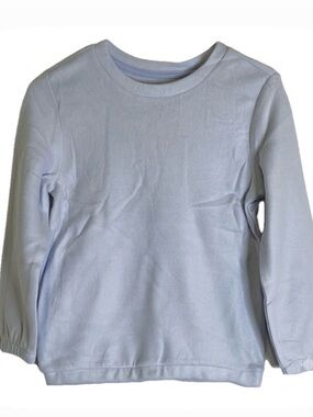 CAT & JACK (2) Crewneck Fleece Sweatshirt, Kids Unisex L, Light Blue